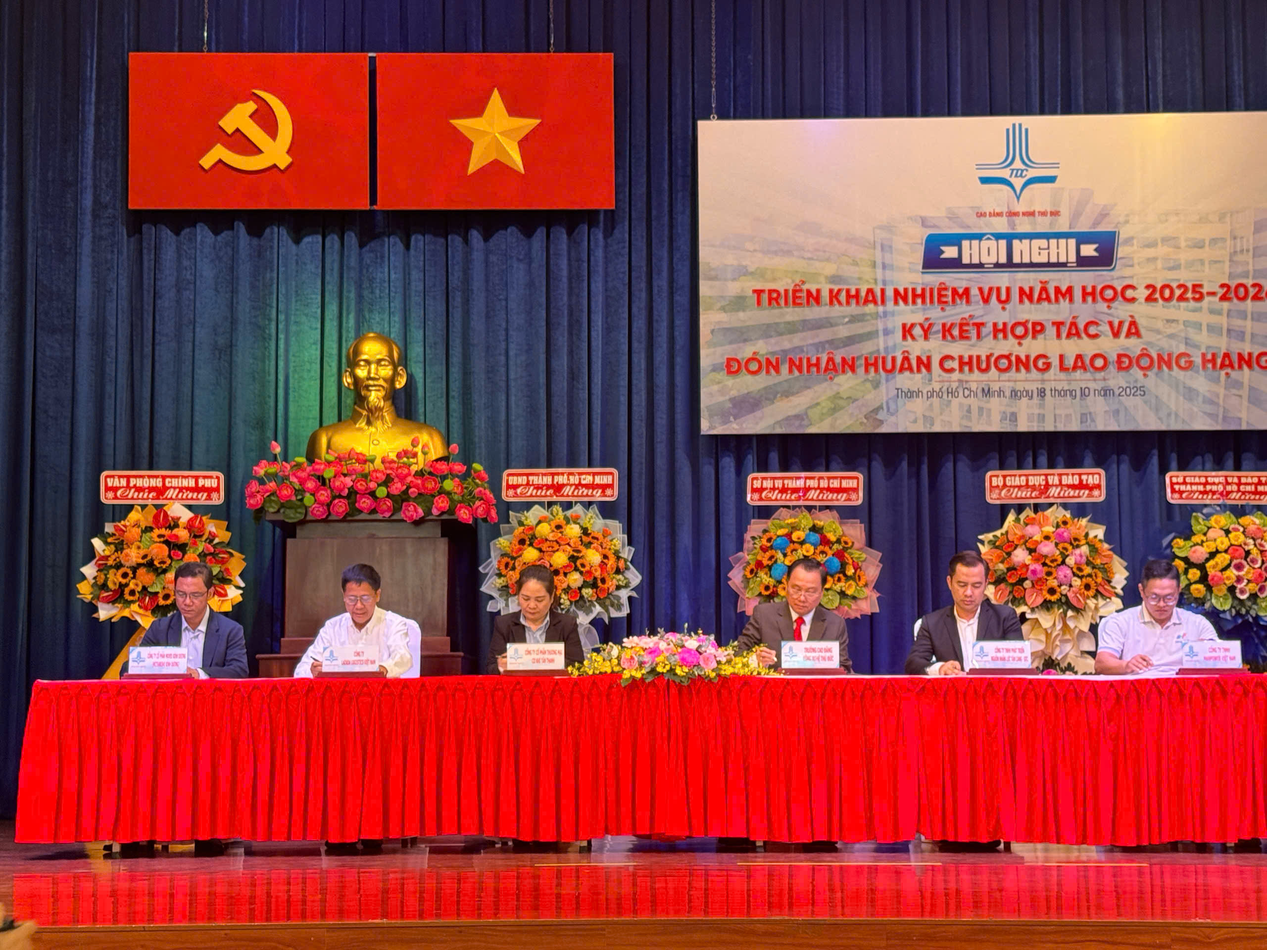 Hội nghị triển khai nhiệm vụ năm học 2025 – 2026 Trường CĐ Công nghệ Thủ Đức